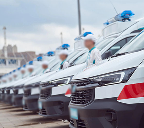 连山服务车队展示